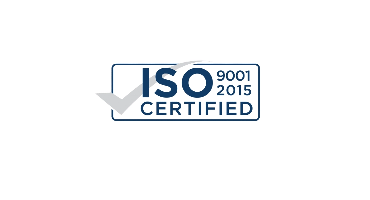 ISO 9001 2015 Certified logo